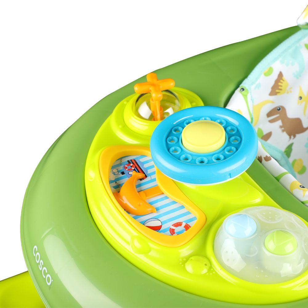 Andador Dino Verde Cosco-3