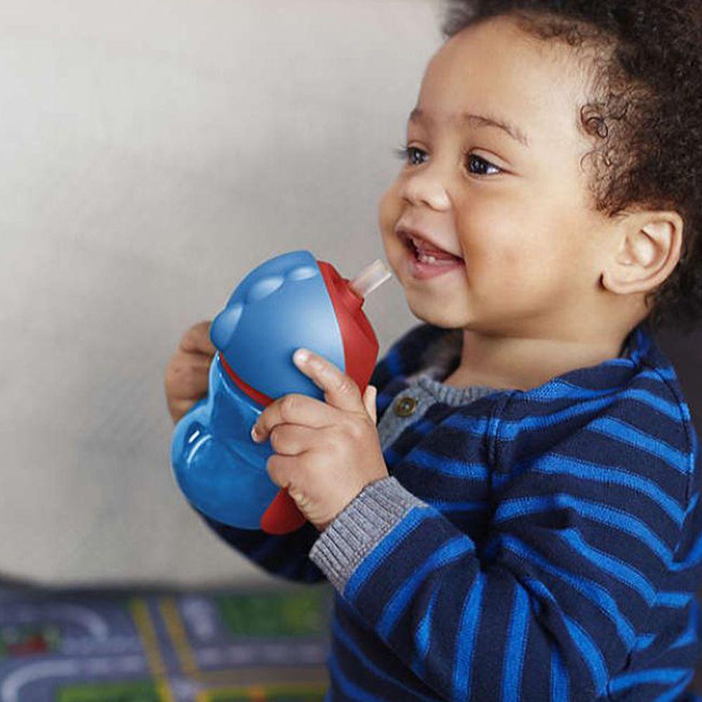 Vaso Con Bombilla Flexible De 200 Ml/7 Oz Dino Niño Avent-3
