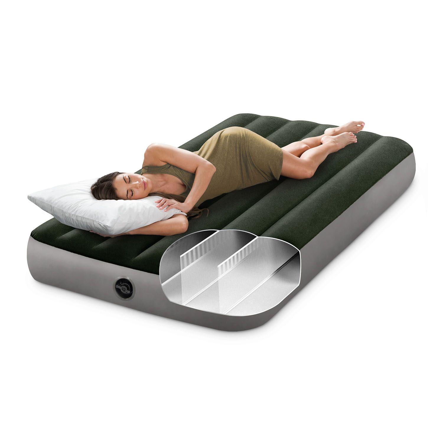 Colchón Inflable Twin Dura-Beam Downy Airbed Intex-5