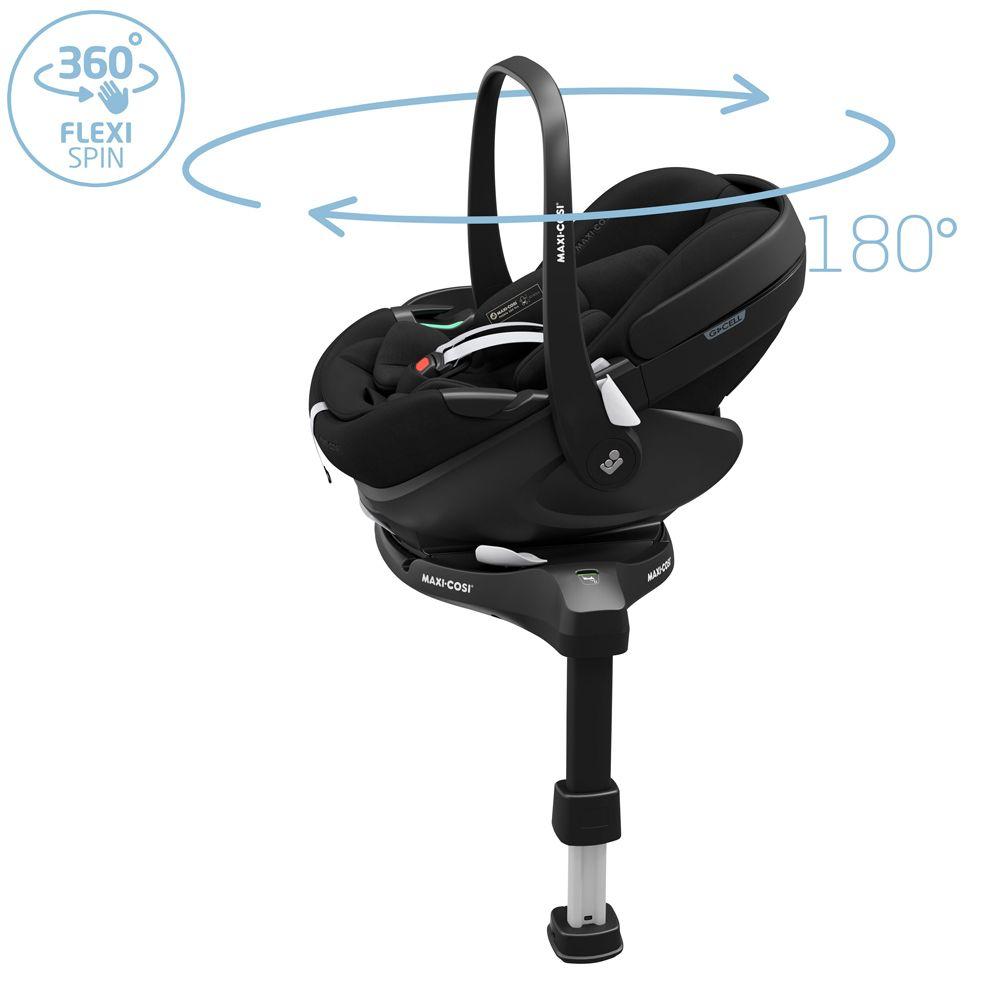 Silla Auto Nido Pebble 360° Pro+ Familyfix 360 Pro Essential Maxi Cosi-2