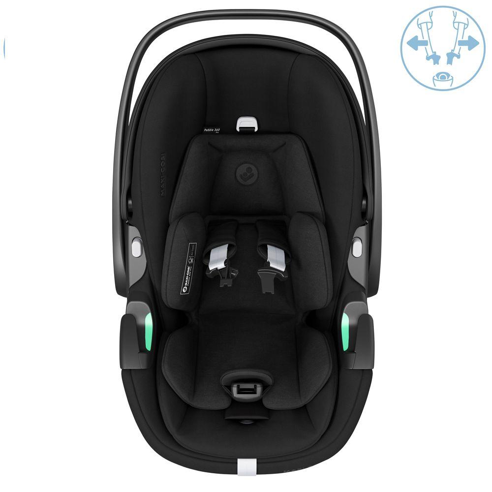 Silla Auto Nido Pebble 360° Pro+ Familyfix 360 Pro Essential Maxi Cosi-5