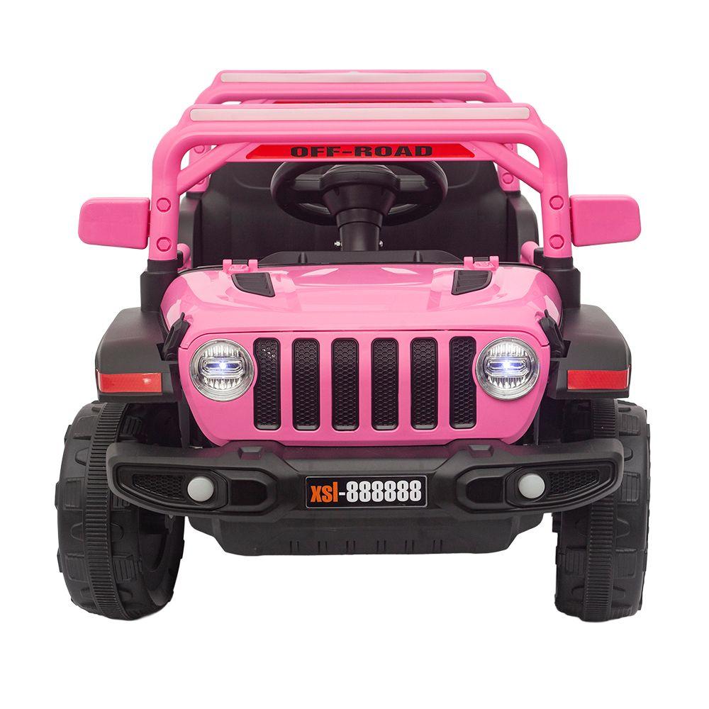 Auto Eléctrico 4x4 Rosado 12v Infanti-2