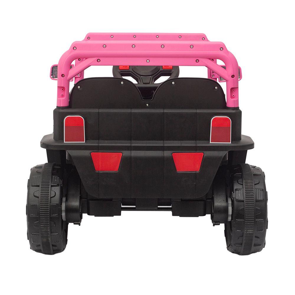 Auto Eléctrico 4x4 Rosado 12v Infanti-7