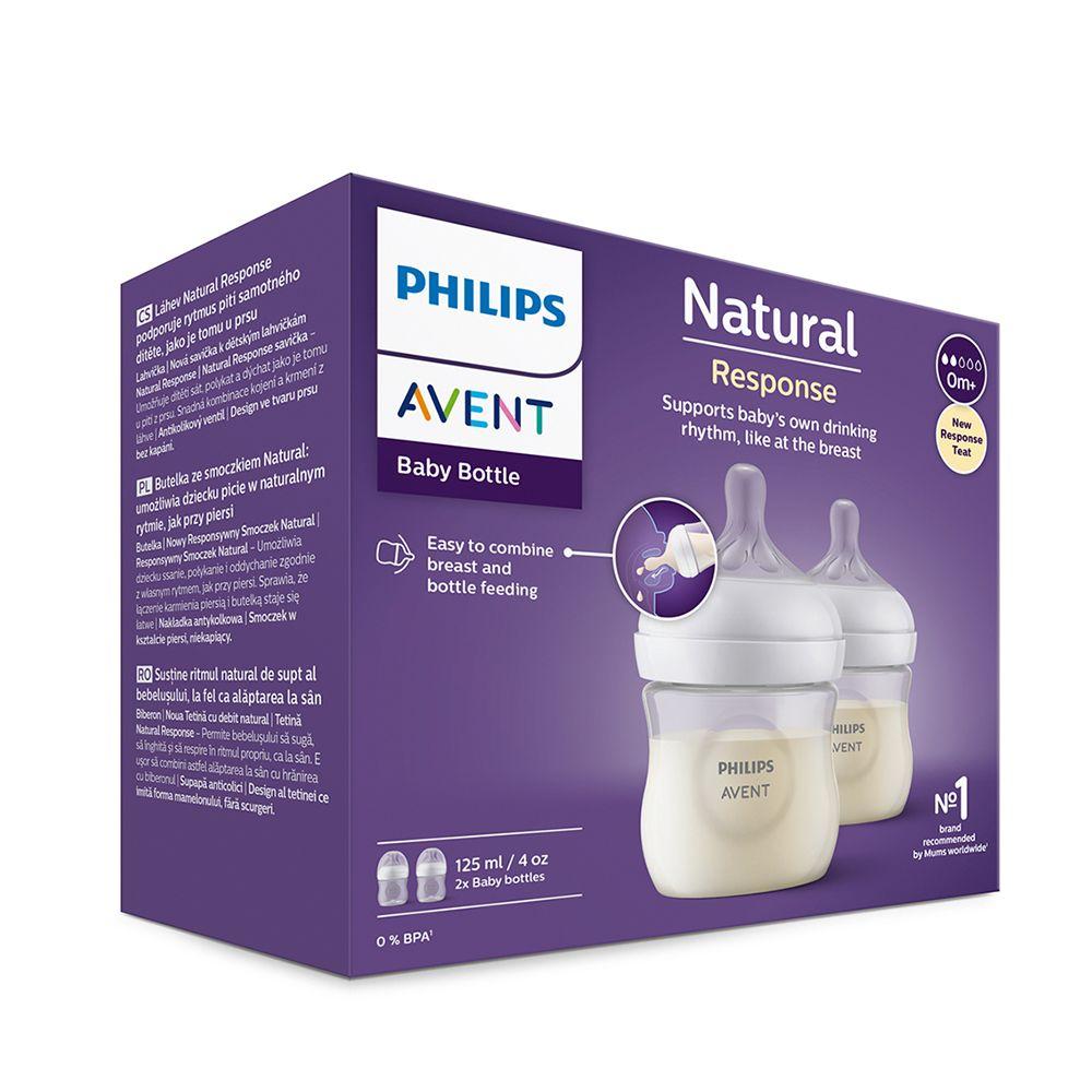 Set 2 Mamaderas Natural 3.0. 125ml Philips Avent-3