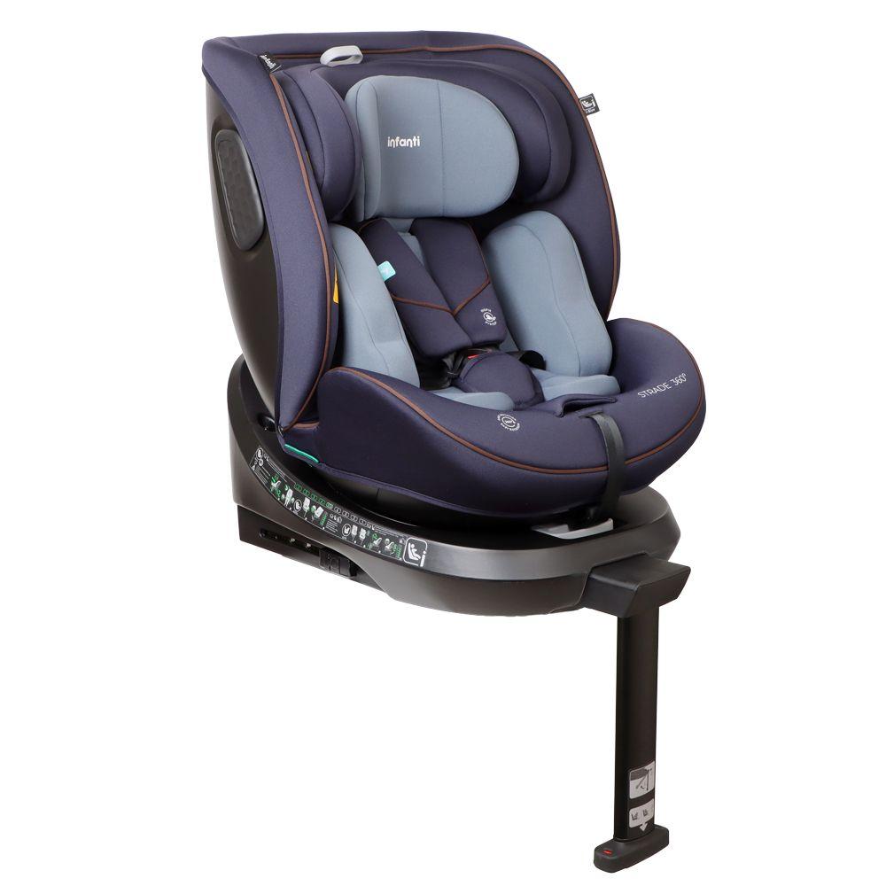Silla Auto Convertible Strade 360° Navy Infanti-2