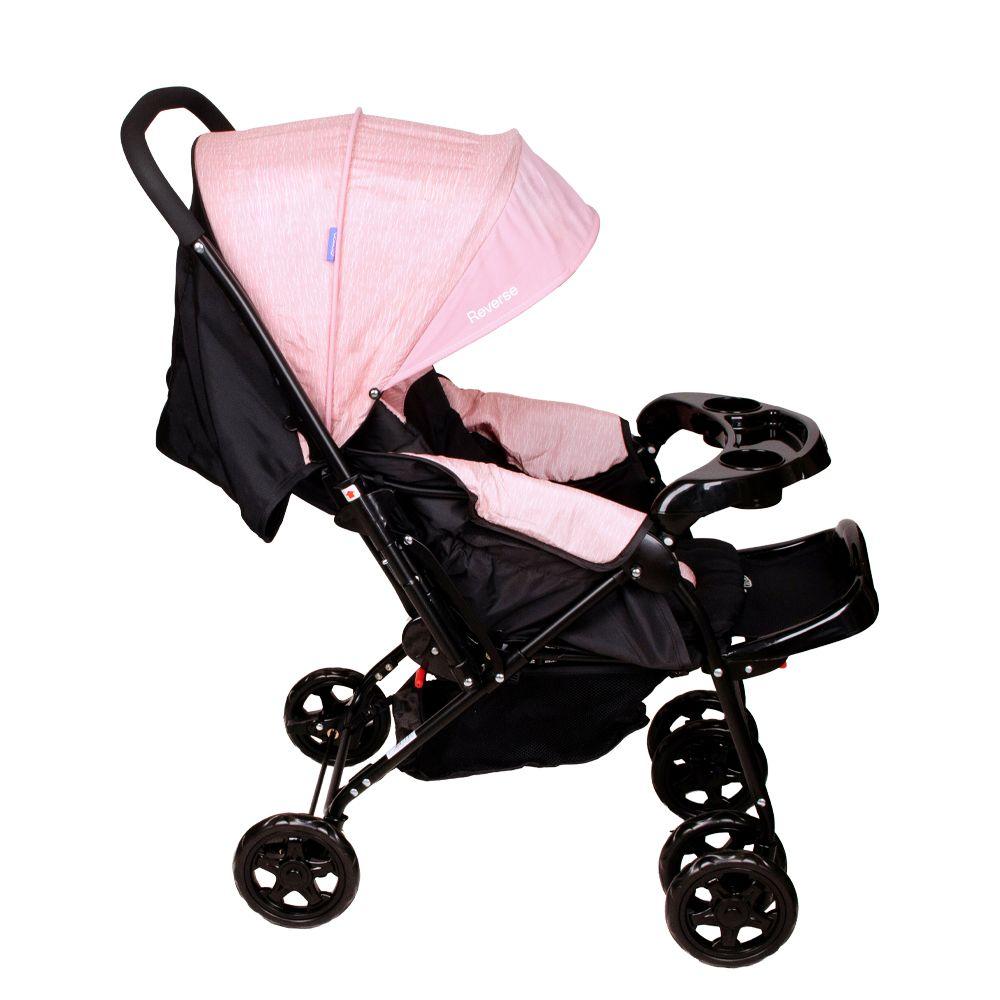 Coche Paseo Reverse Pink Cosco-2