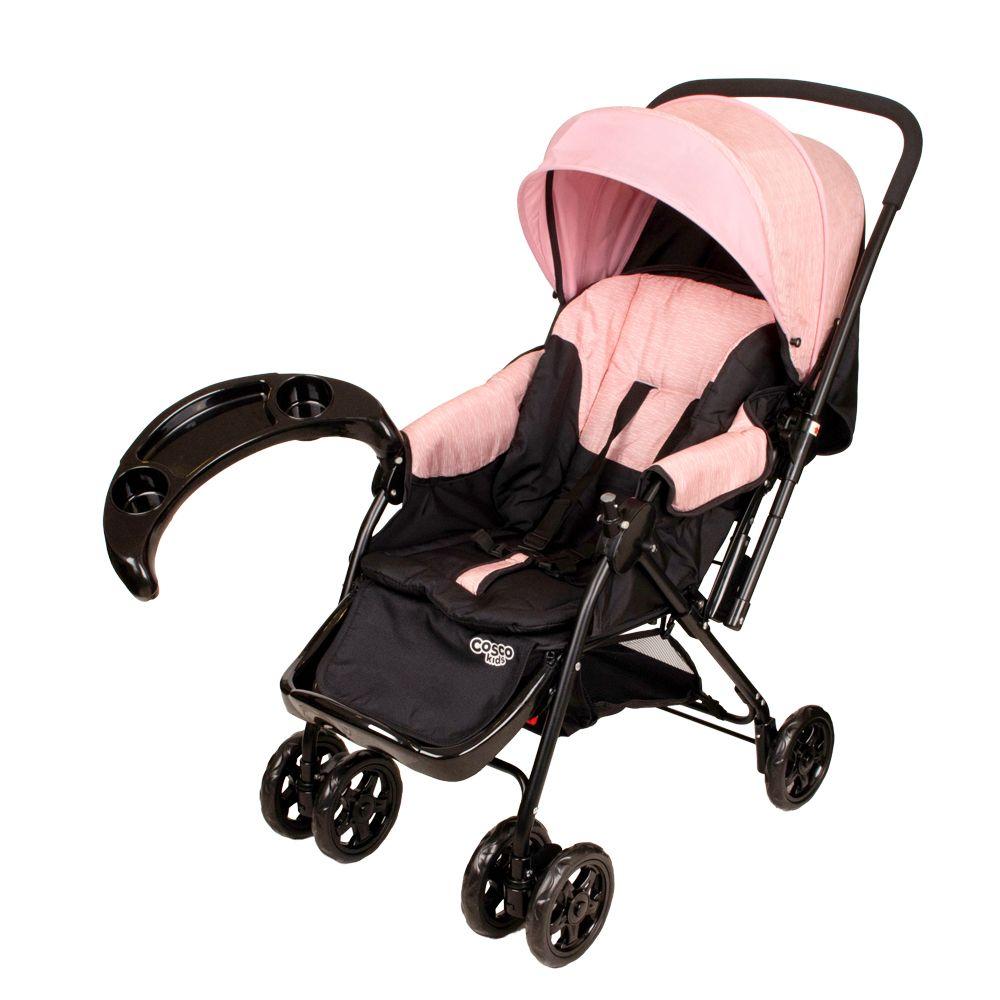 Coche Paseo Reverse Pink Cosco-4