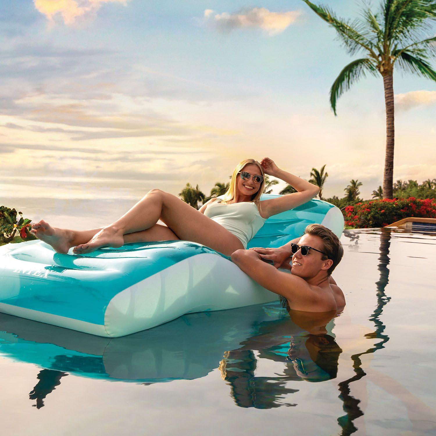 Reposera Inflable Piscina Intex-4
