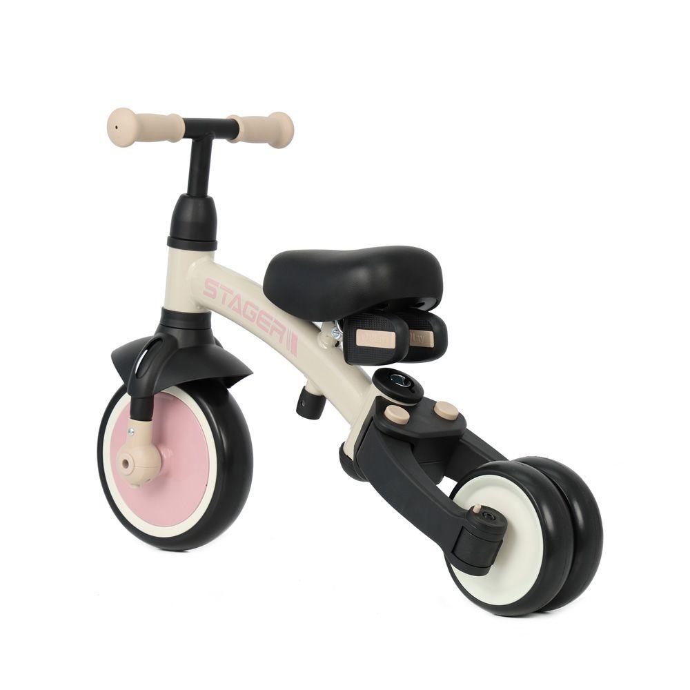 Triciclo Stager 3 in 1 Rosado Qplay-3