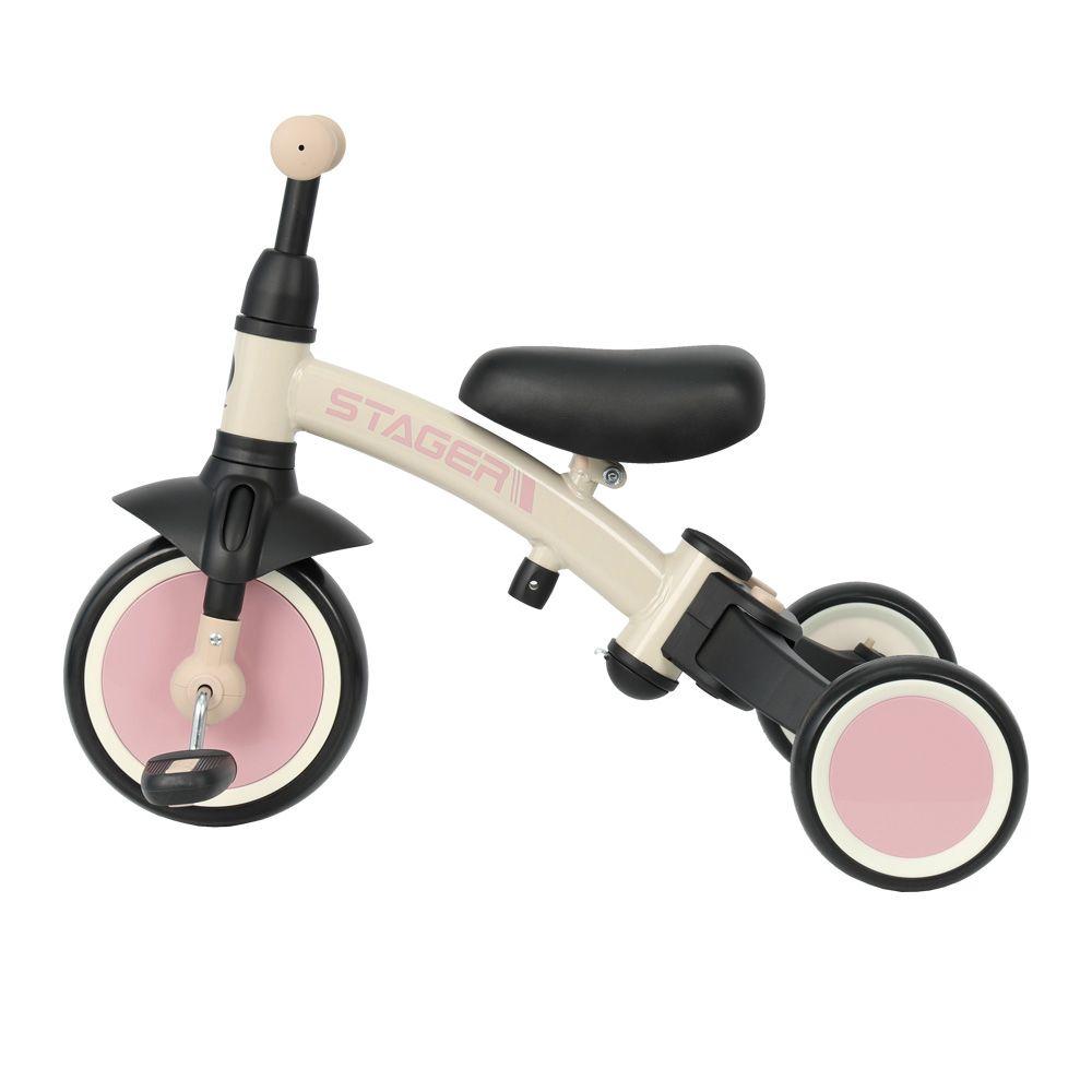 Triciclo Stager 3 in 1 Rosado Qplay-5