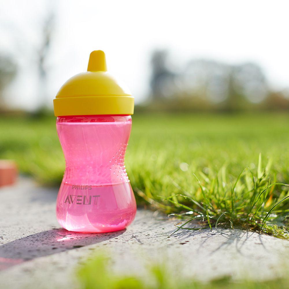 Vaso Hard Spout Cup Rosado Avent-3