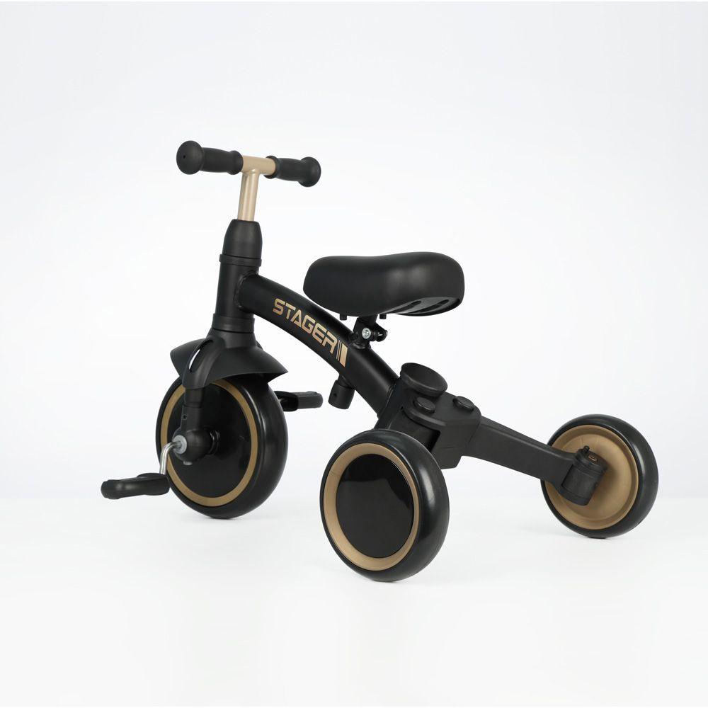 Triciclo Stager 3 in 1 Plateado Qplay-2