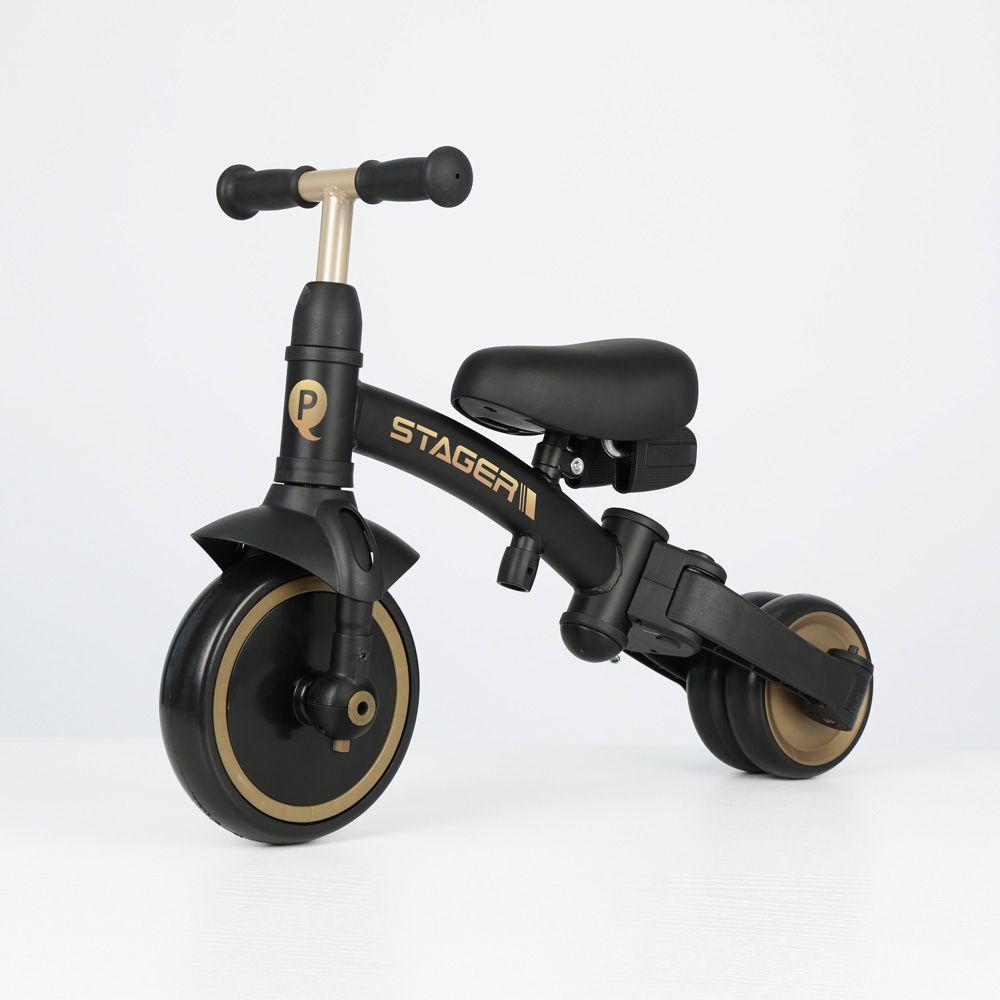 Triciclo Stager 3 in 1 Plateado Qplay-4
