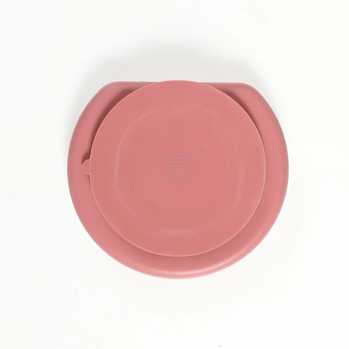 Set Alimentación De Silicona Rojo Infanti-3