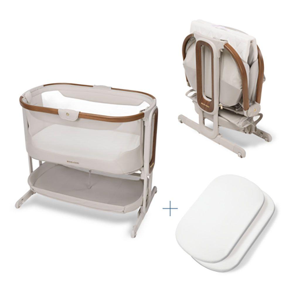 Cuna Colecho Lora Pro Elegance Beige Maxi Cosi-5
