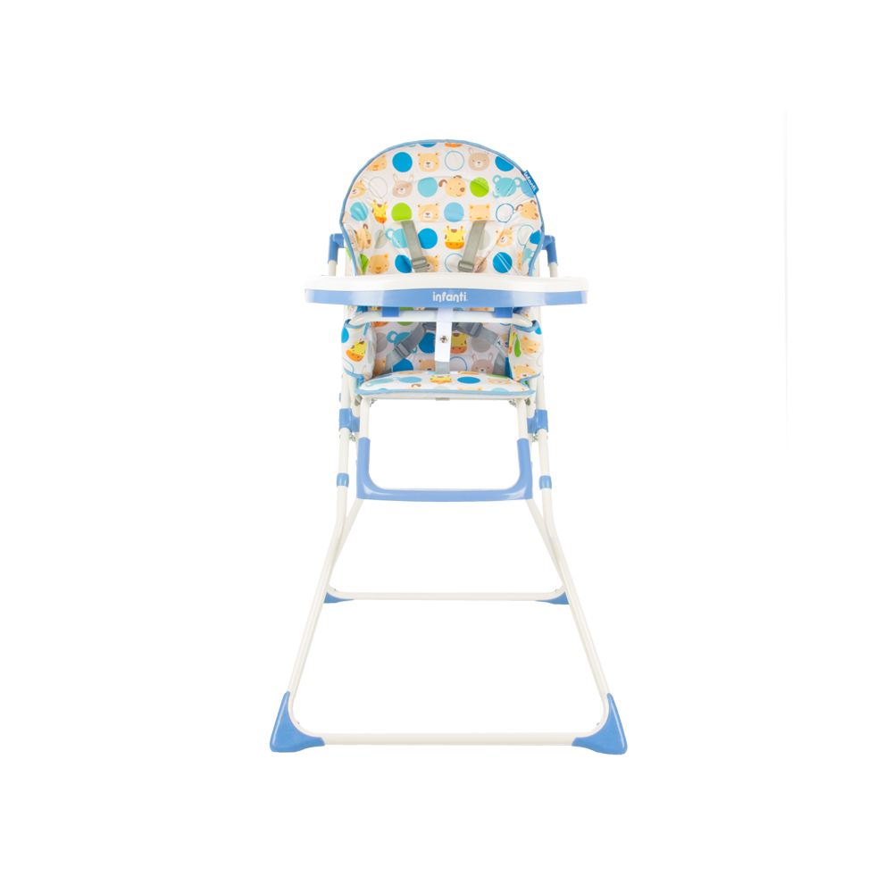 Silla Comer Candy Zoo Blue Infanti-3