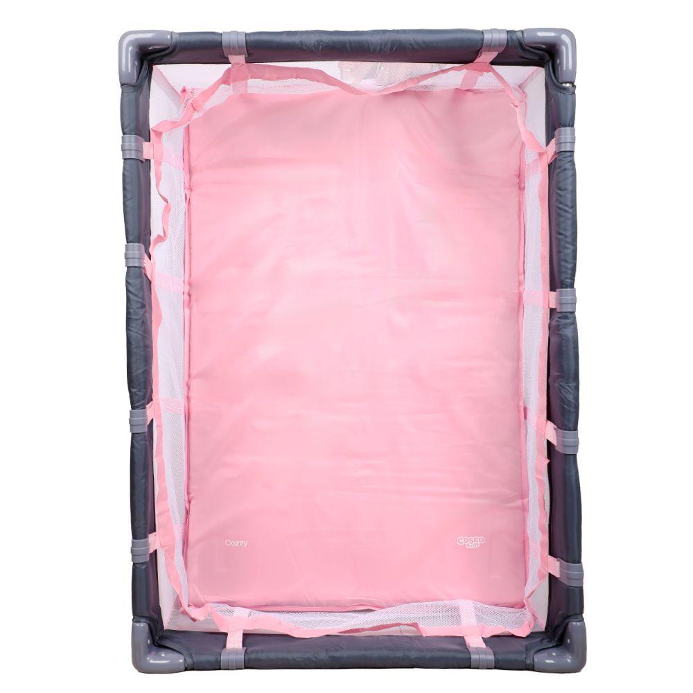 Cuna Playard Cozzy Pink Cosco-2