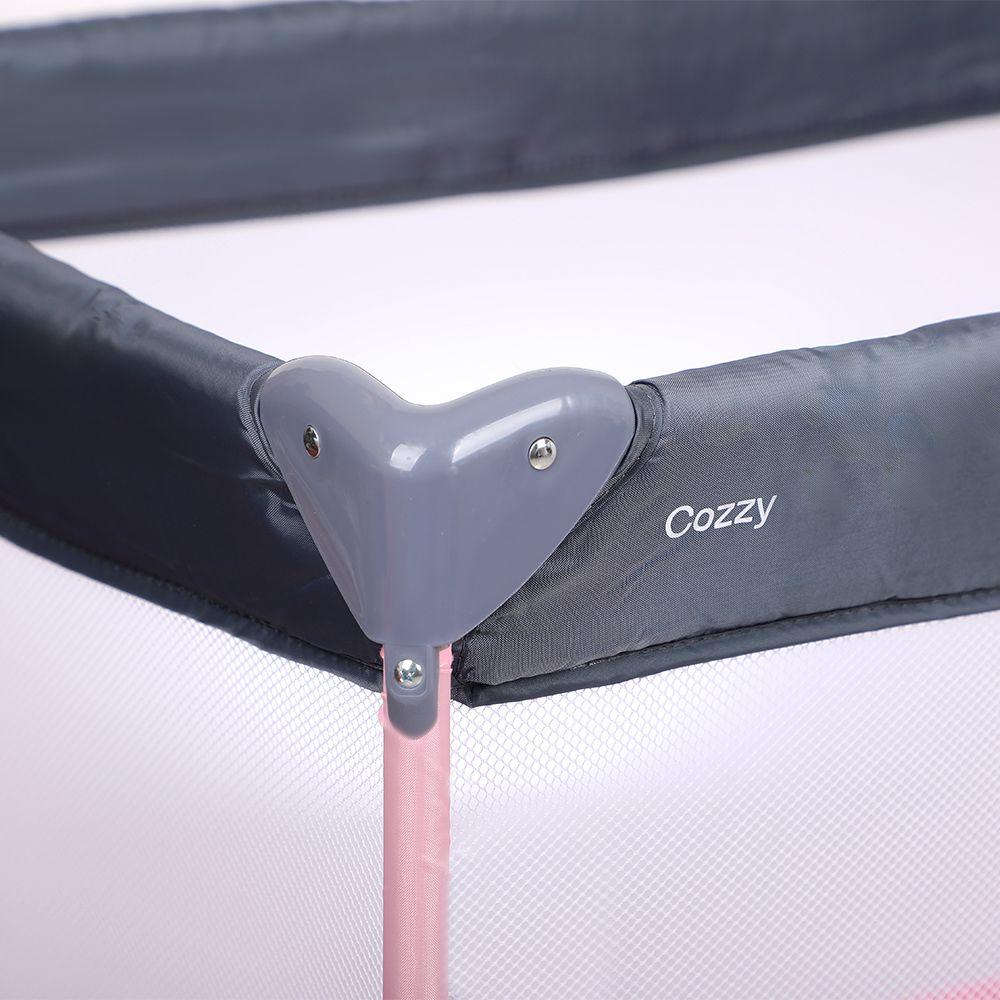 Cuna Playard Cozzy Pink Cosco-3