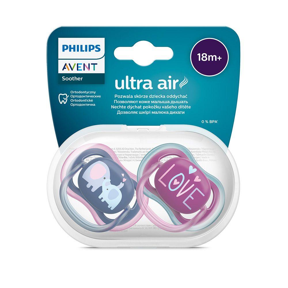 Chupete Ultra Air 18m+ Niña Philips Avent-2
