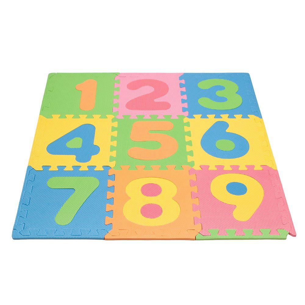 Alfombra Mat Eva Numeros Multicolor  9 Pz Infanti-2