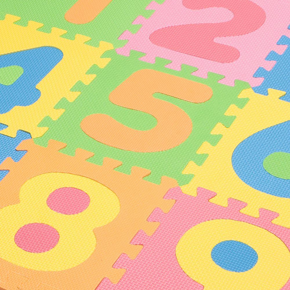 Alfombra Mat Eva Numeros Multicolor  9 Pz Infanti-3