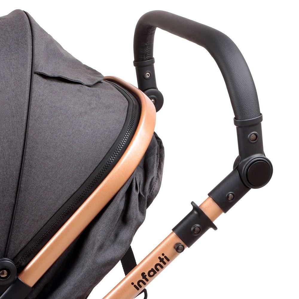 Coches Travel System Romanzo X1-D Negro Bronce Infanti-5