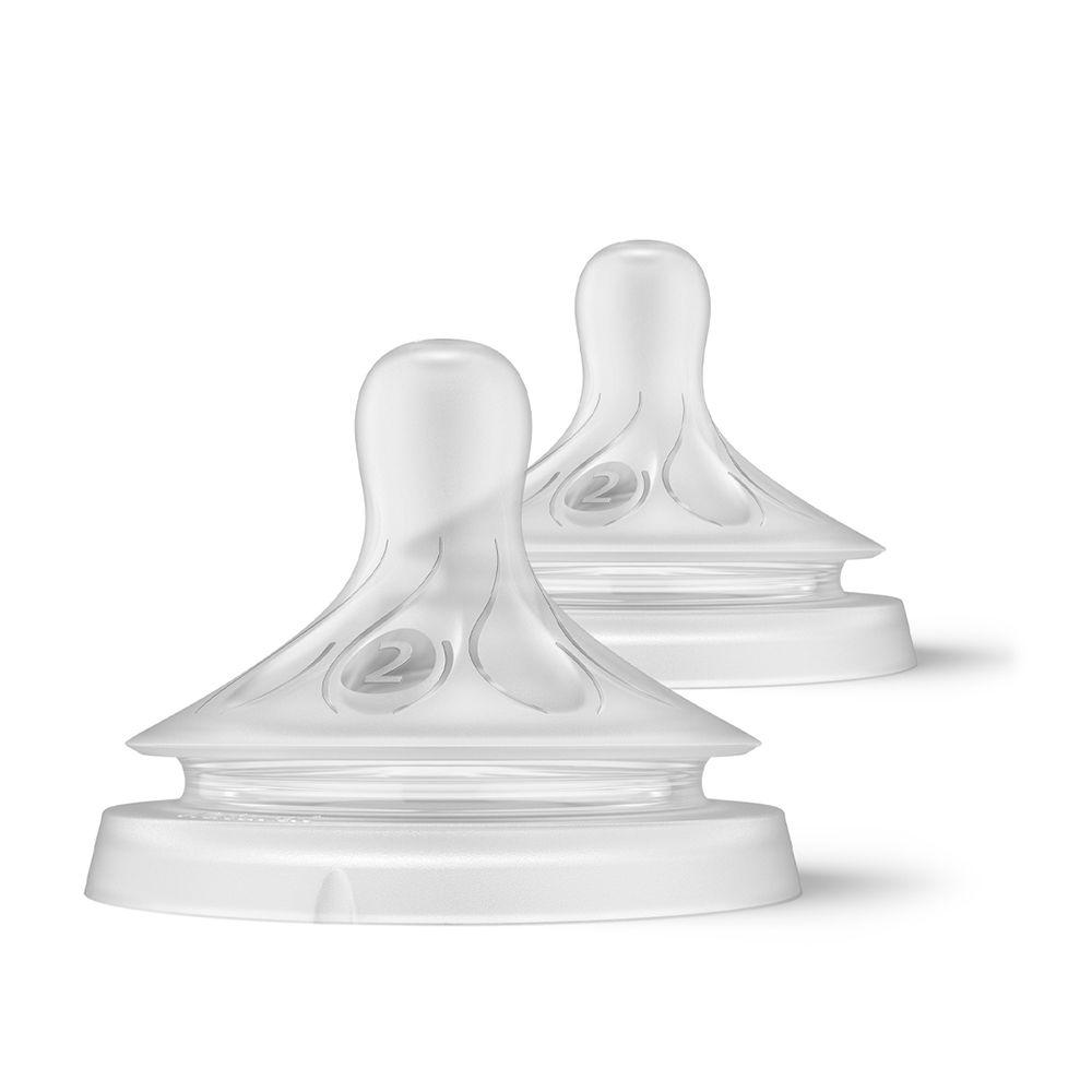 2 Tetinas Natural 3.0 Flujo Lento-0