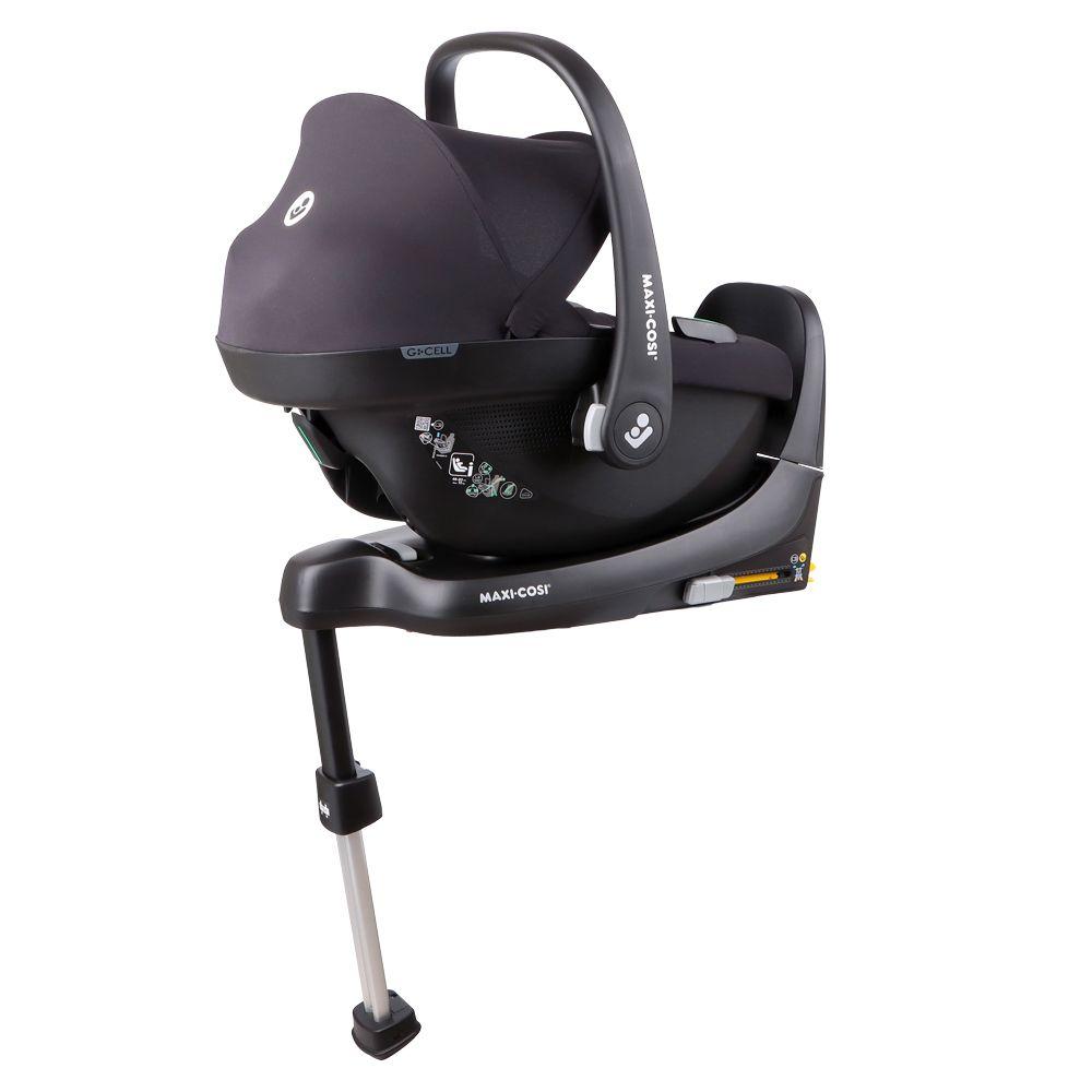 Silla Auto Nido Cabriofix Black+Familyfix S Black Maxi Cosi-3