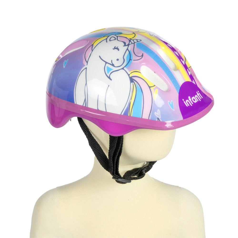 Set de Casco y Rodilleras Pink Infanti-2