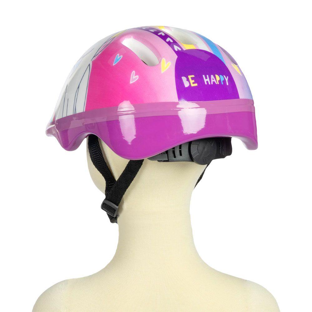 Set de Casco y Rodilleras Pink Infanti-3