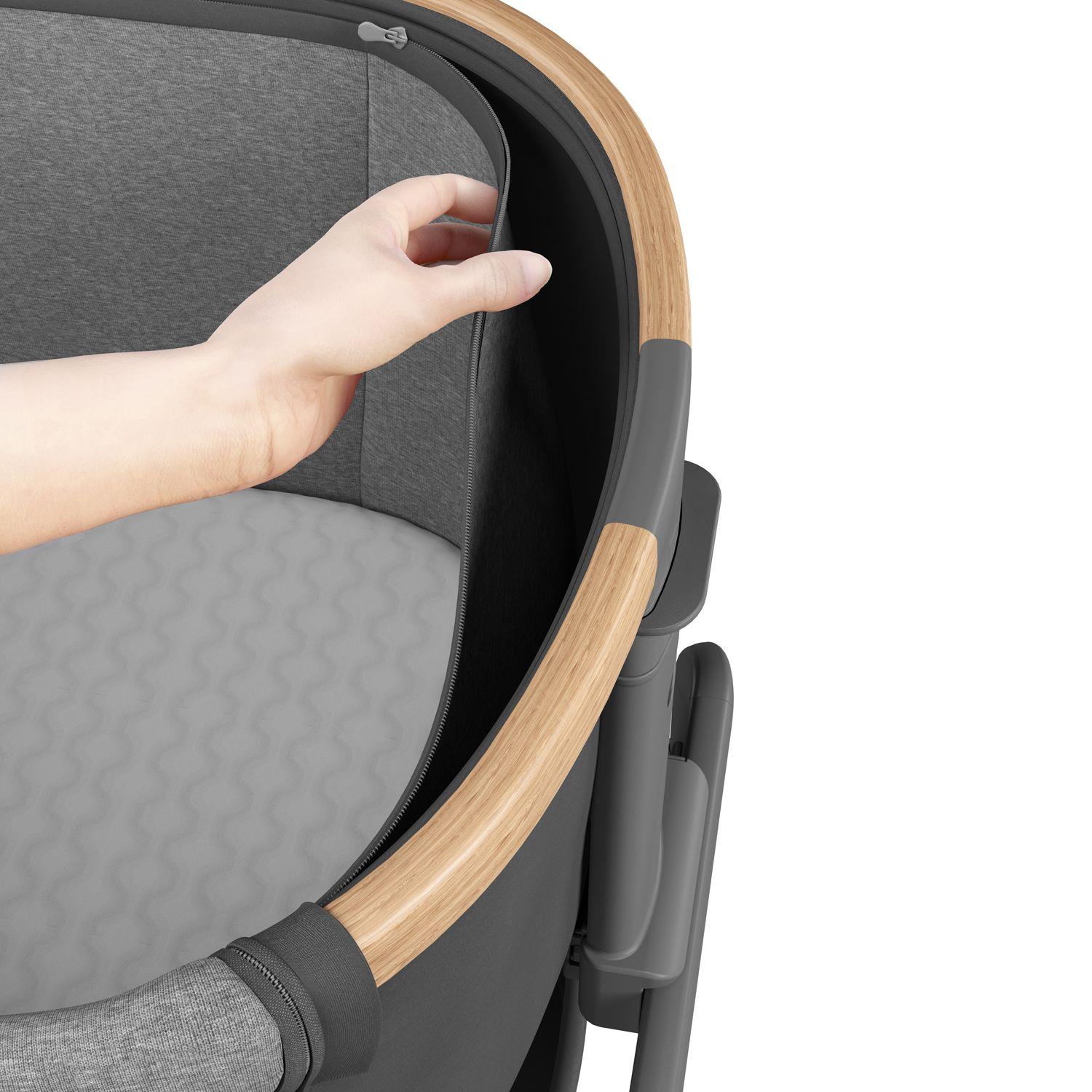 Cuna Colecho Lora Essential Graphite Maxi Cosi-7