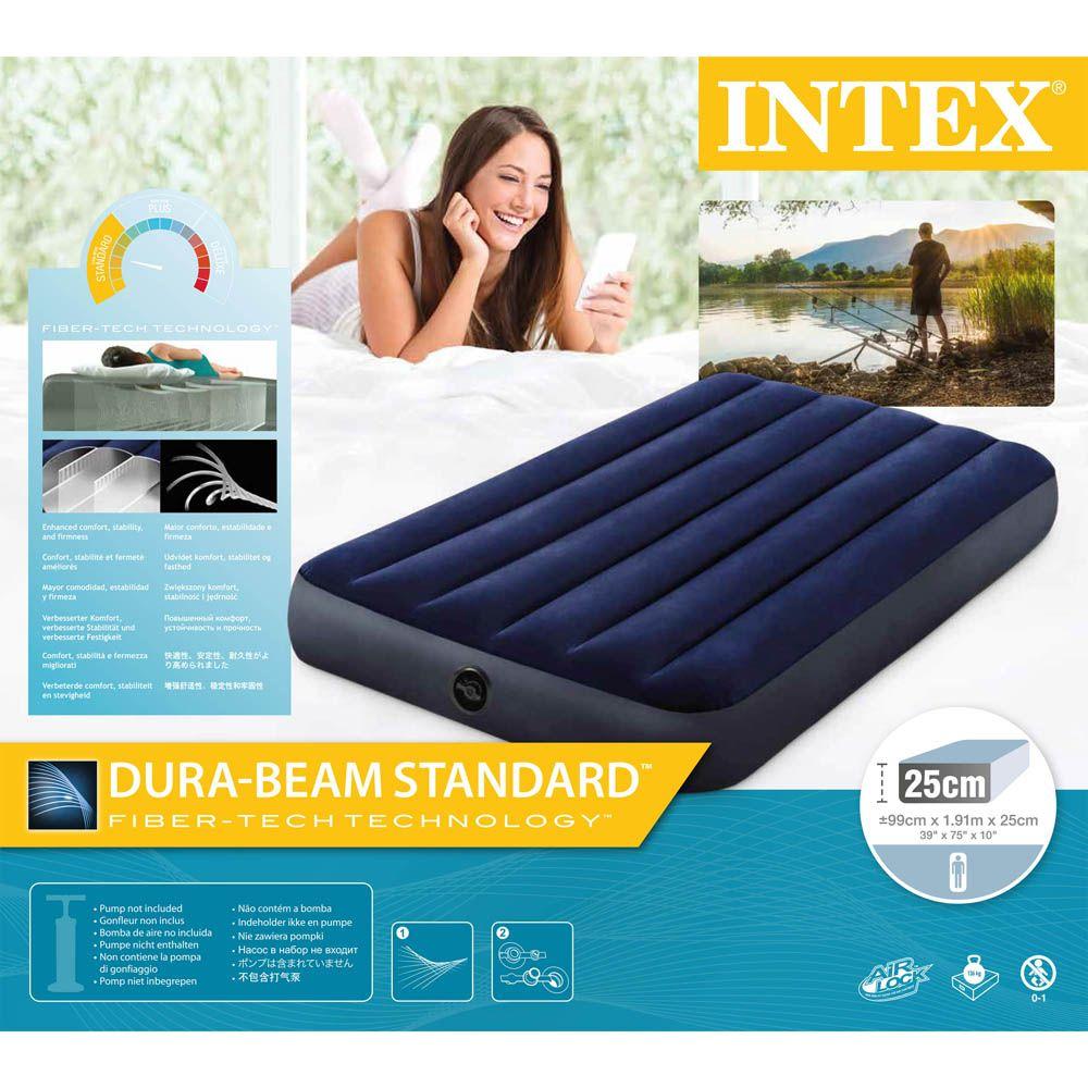 Colchon Twin Classic Downy 99x191x25cm Intex-5