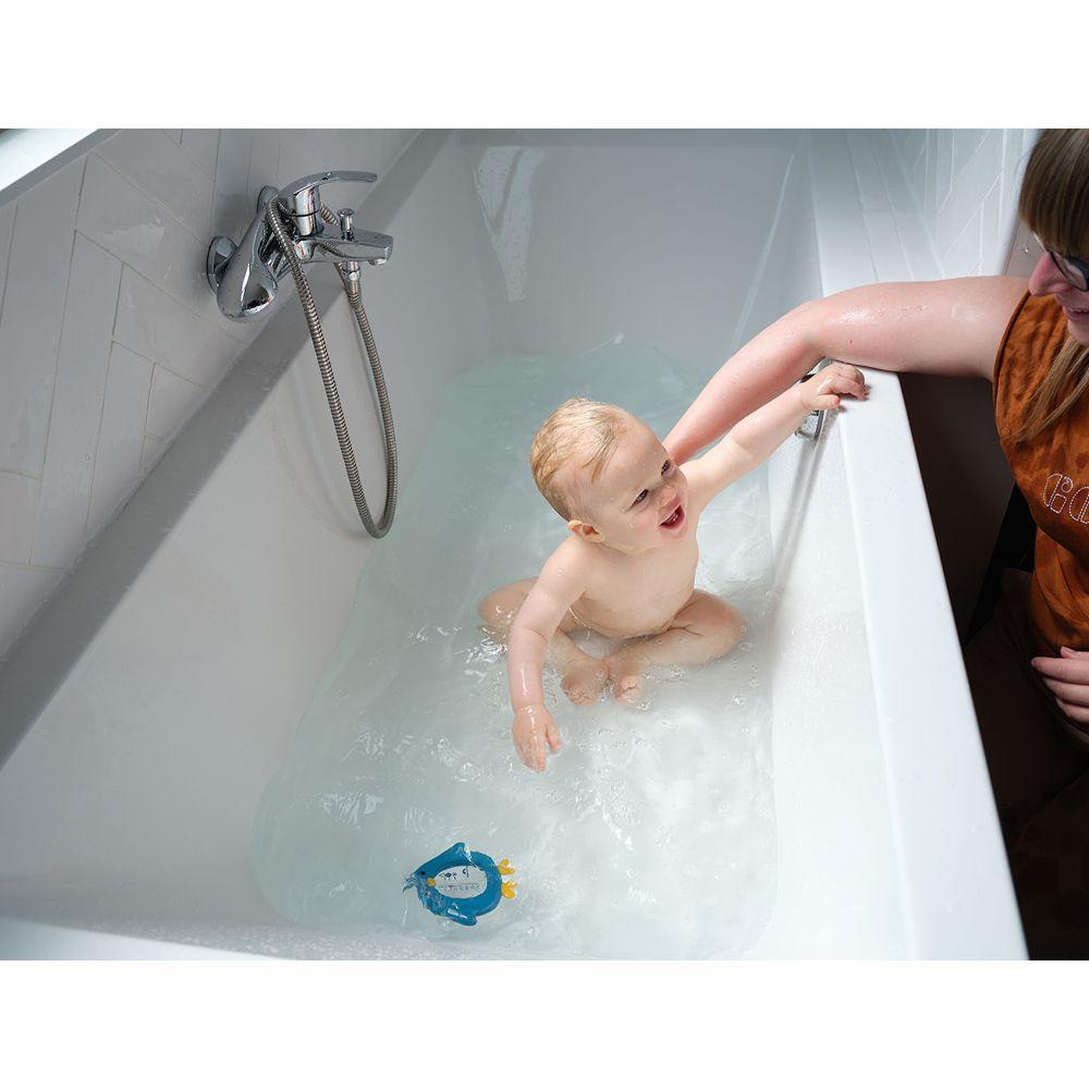 Termometro De Ducha Pingüino Azul Bebé Confort-4