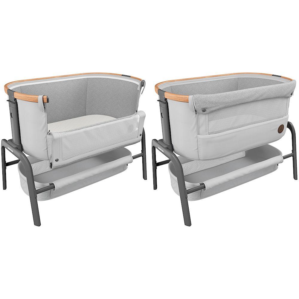 Cuna Colecho Lora Essential Grey Maxi Cosi-5