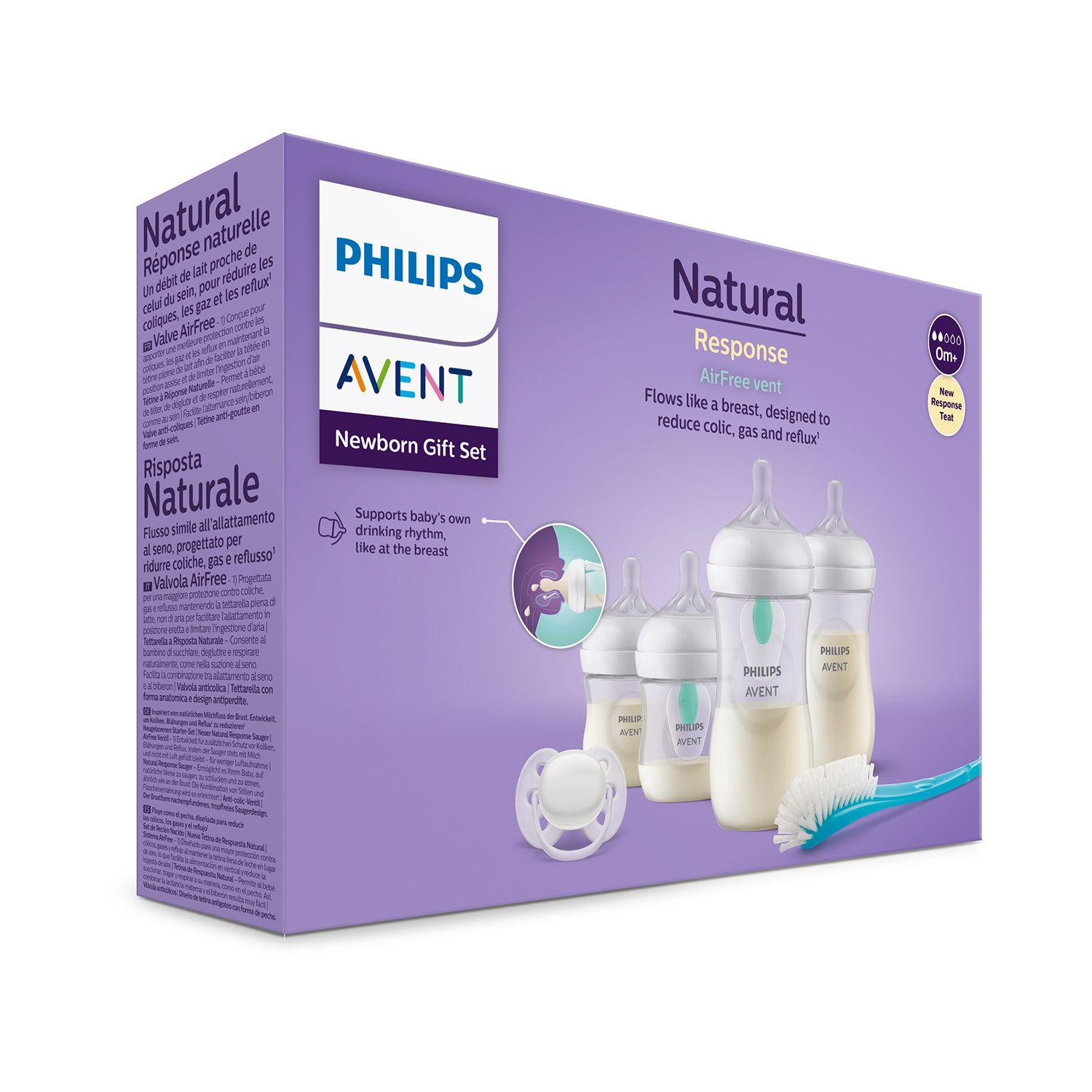 Set Mamaderas Natural 3.0 + Cepillo + Chupete Philips Avent-2