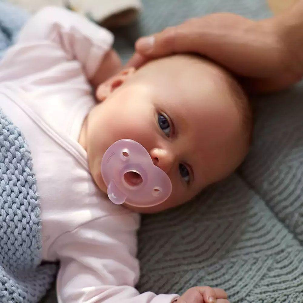 Chupete Soothie 0-6m 2 Unidades Frambuesa/Rosa Avent-6