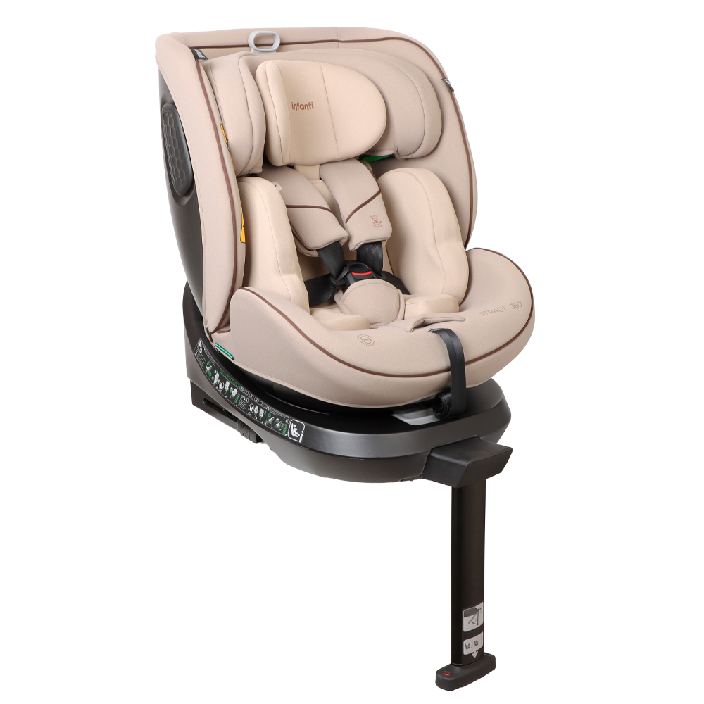 Silla Auto Convertible Strade 360° Beige Infanti-2
