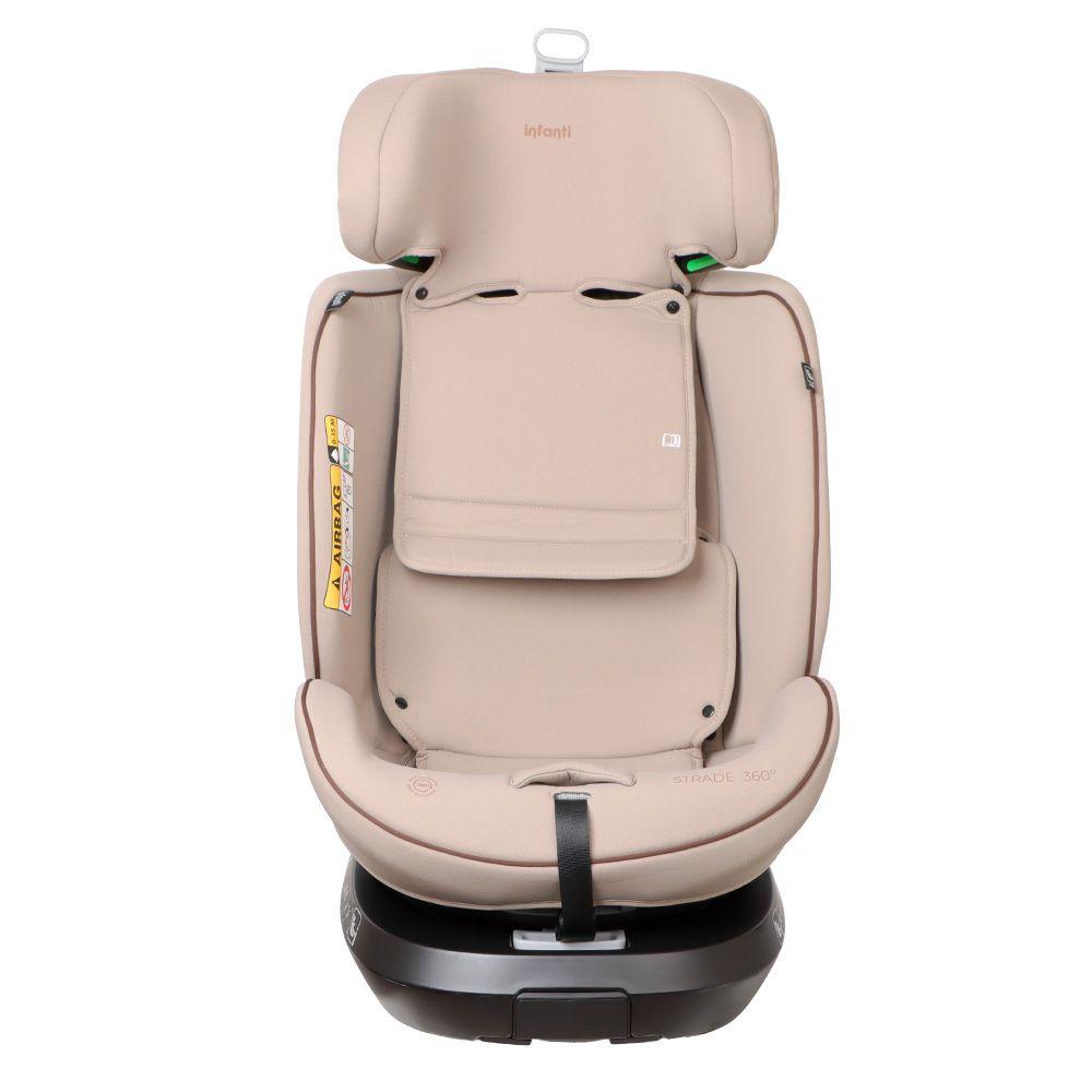 Silla Auto Convertible Strade 360° Beige Infanti-7