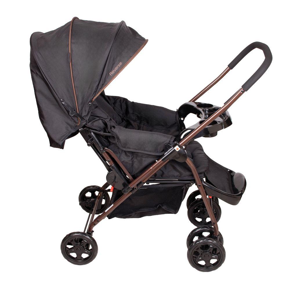 Coche Paseo Reverse Black-Bronze Cosco-3