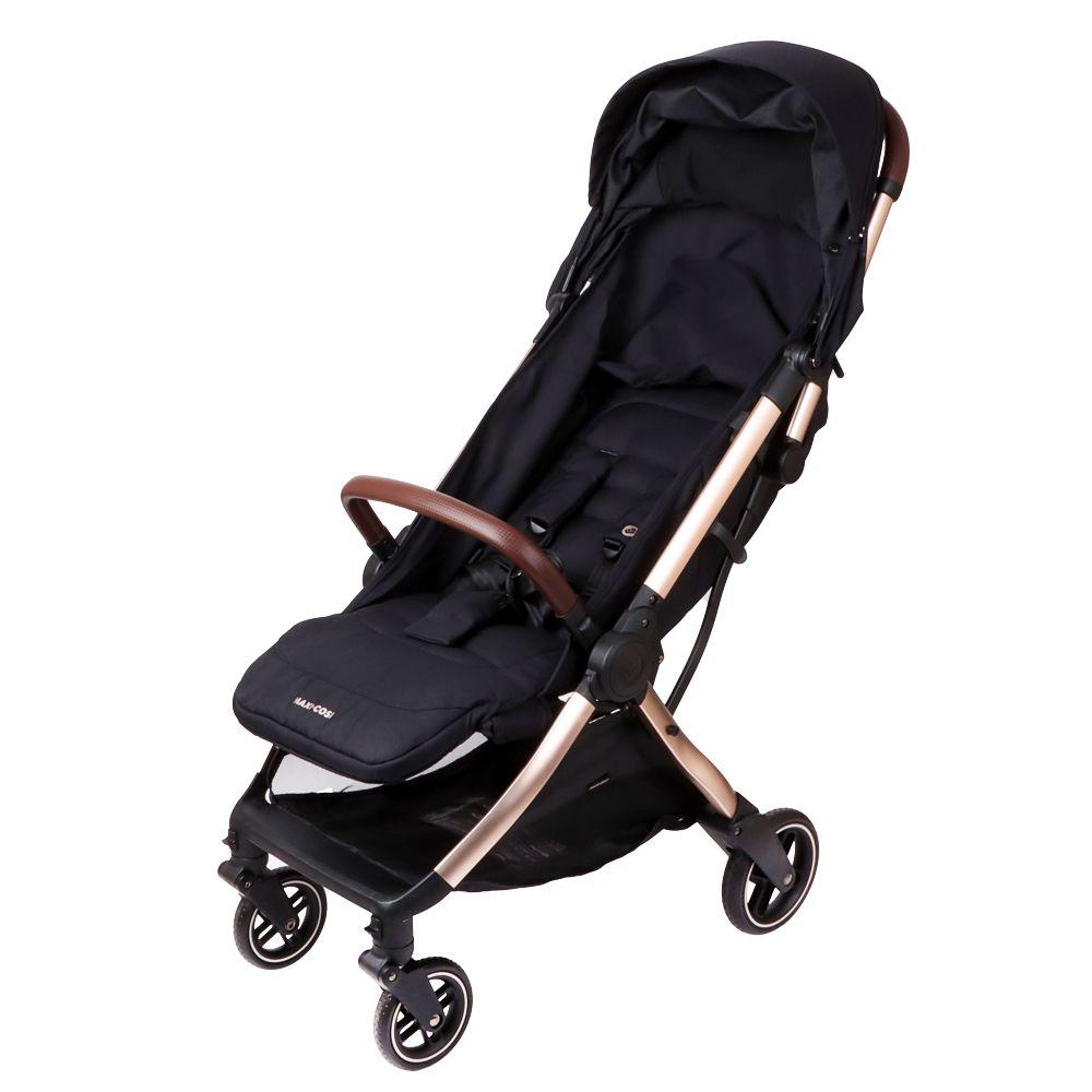 Coche Travel System Eva3 Essential Black Champagne Maxi Cosi-5