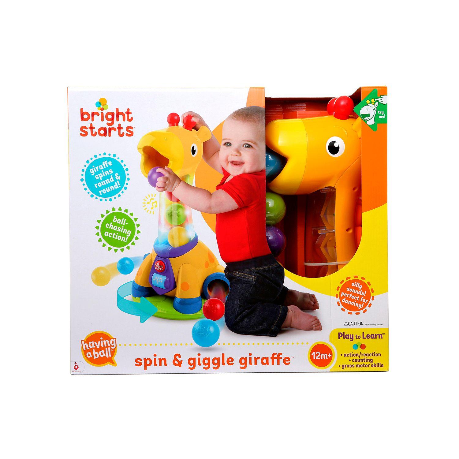 Spin & Giggle Giraffe Bright Starts-4