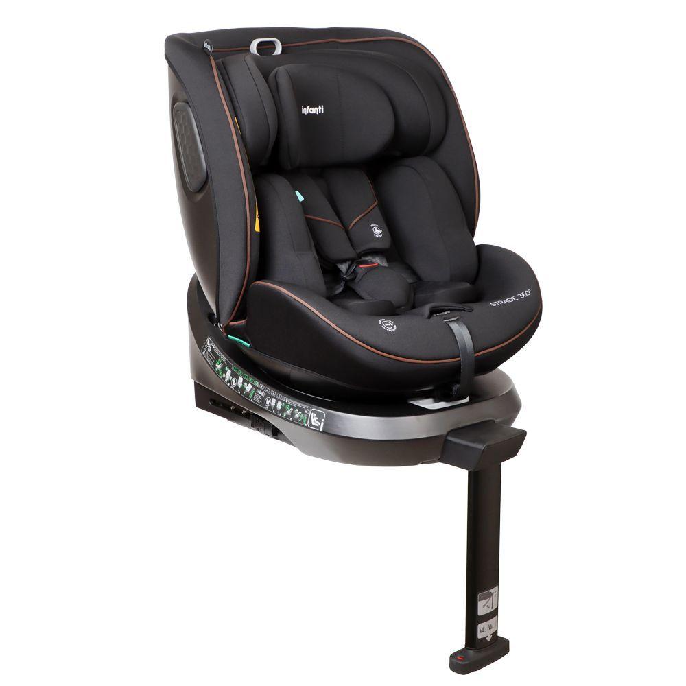 Silla Auto Convertible Strade 360° Black Infanti-2
