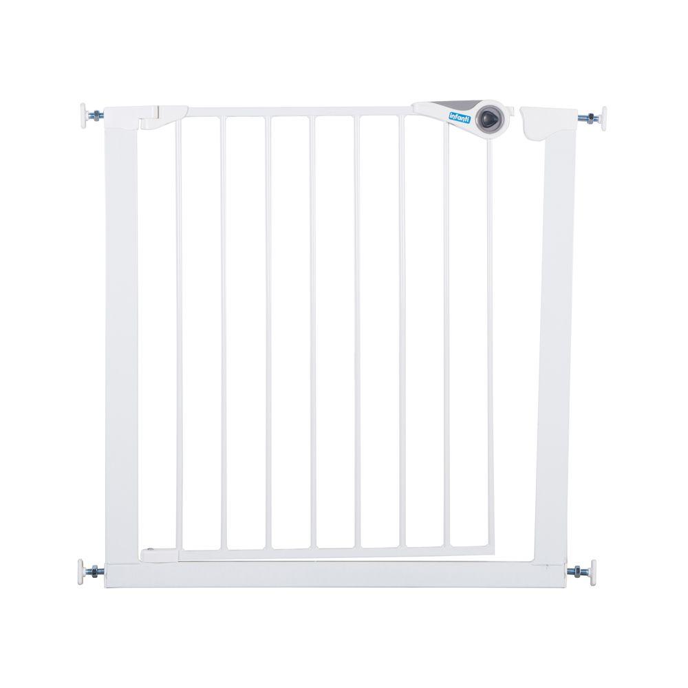 Puerta Metálica Safe Gate Plus 7x14 Cm Ext Infanti-0