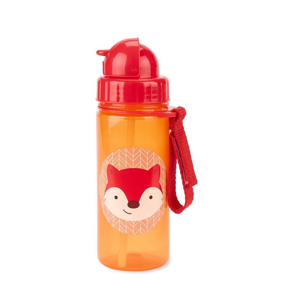 Straw Bottle Zoo - Fox-1