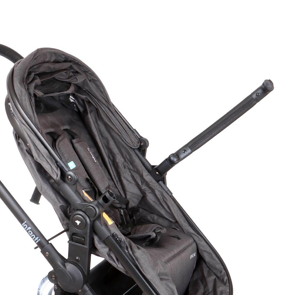 Coche Travel System Epic 6G Heather Grey Infanti-5