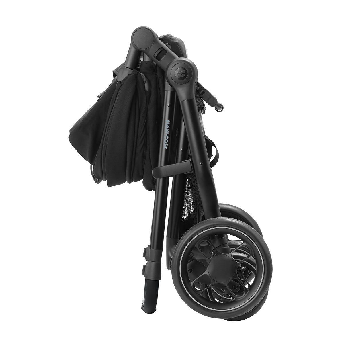 Coche Travel System Zelia 3 + Pebble 360° + Family Fix Black-5