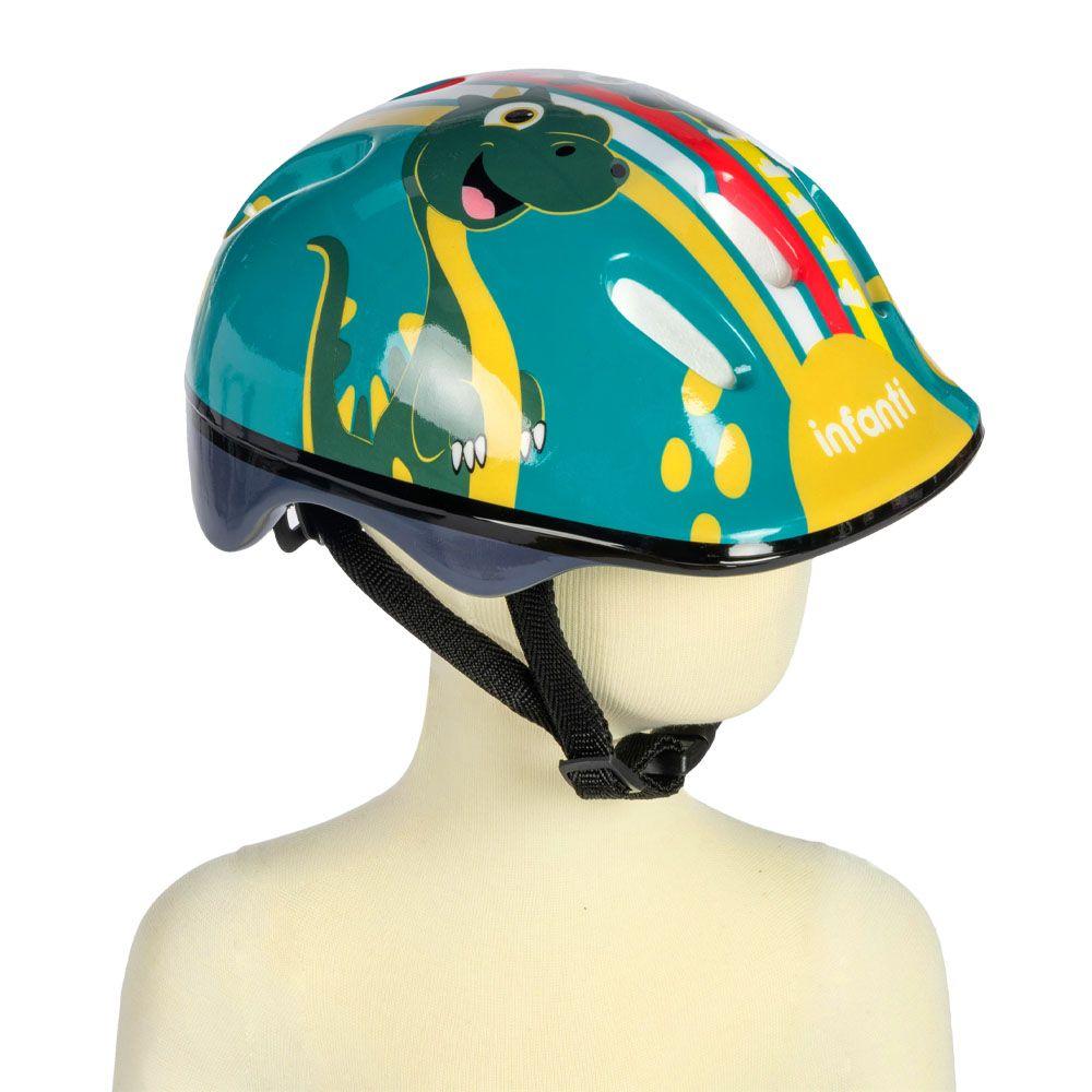 Set de Casco y Rodilleras Green Infanti-3