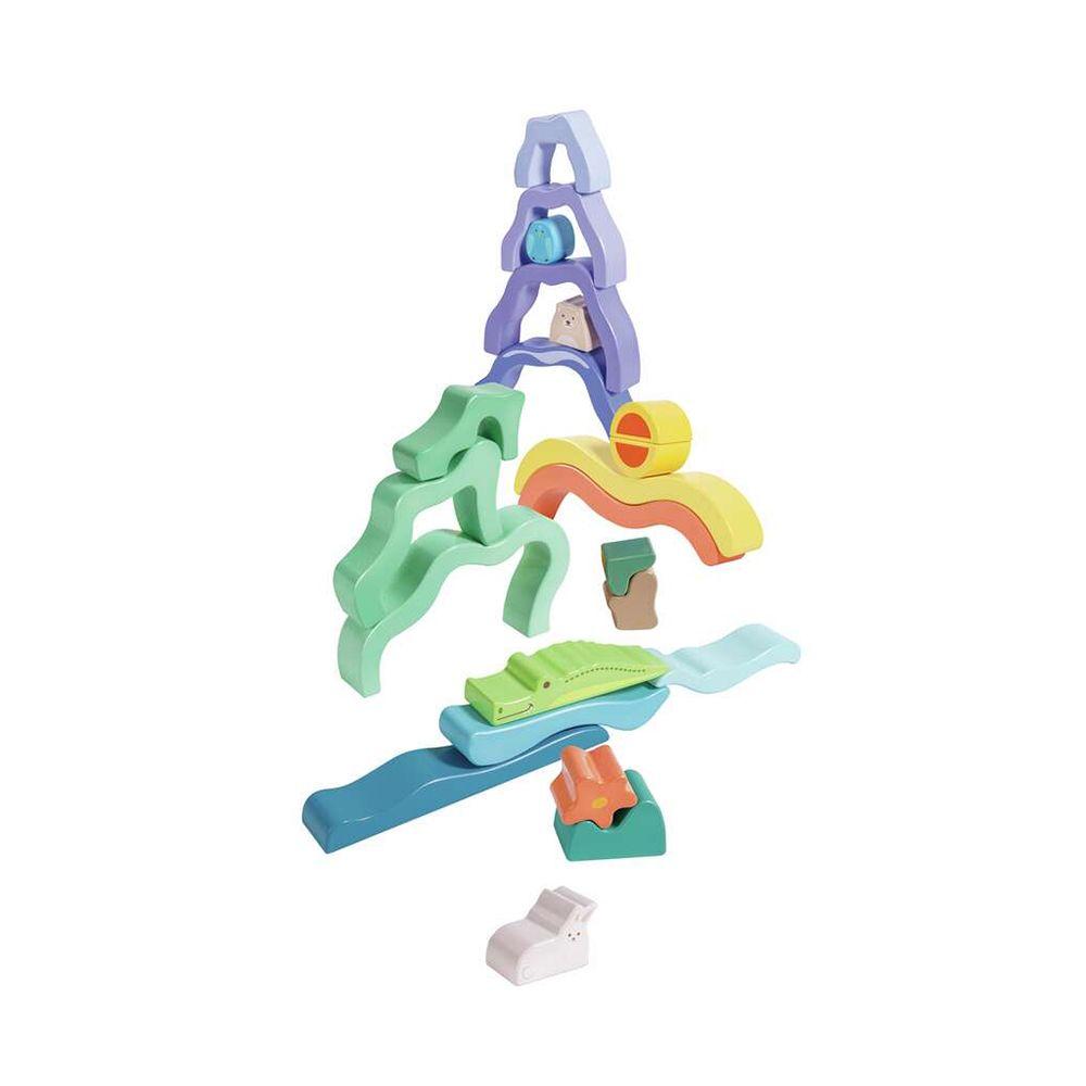 Bloques Apilables Nature Scene Hape-3