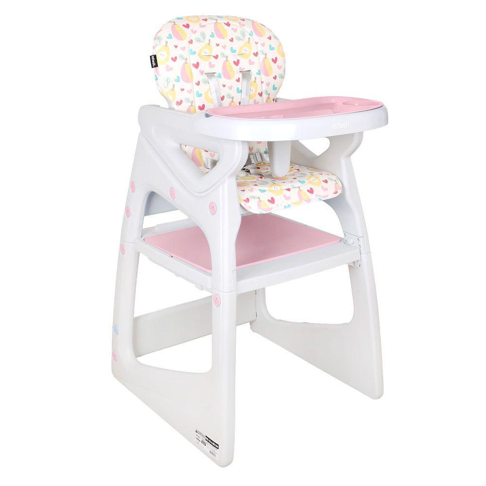 Silla Comer Alta Sit-Up Plus Rosado Infanti-0
