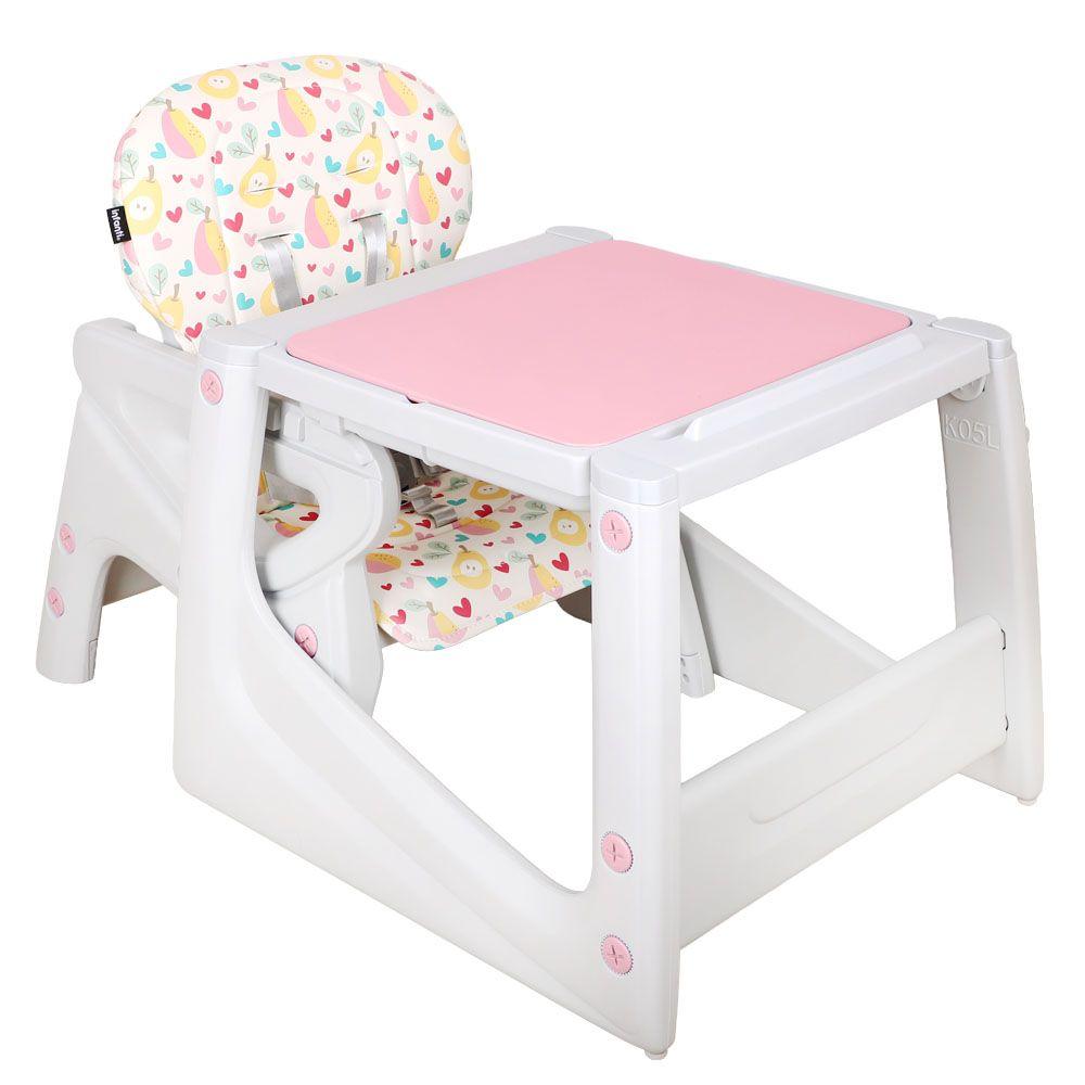 Silla Comer Alta Sit-Up Plus Rosado Infanti-5